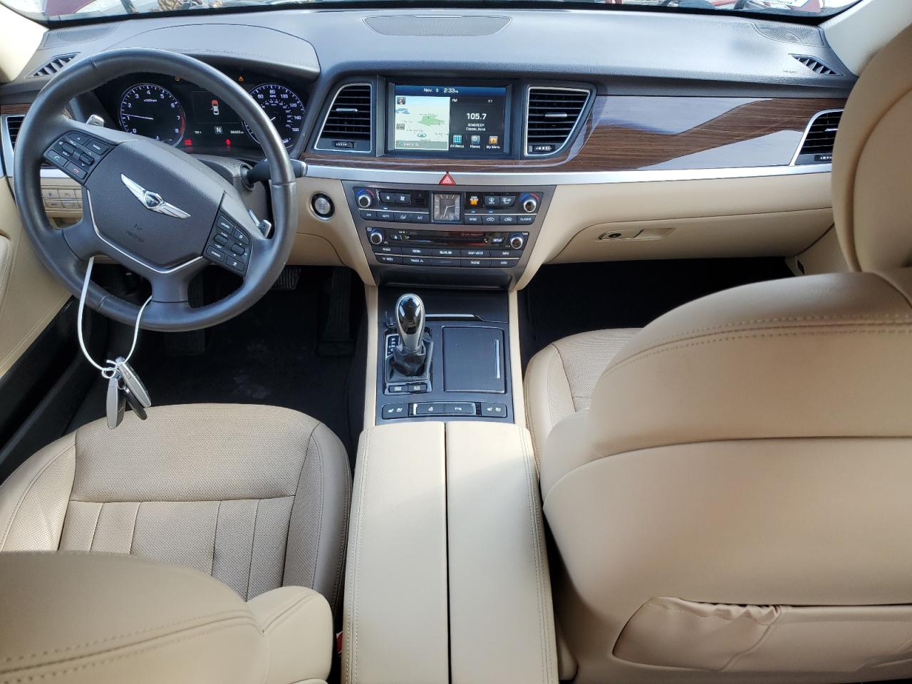 2017 Genesis G80 Base VIN: KMHGN4JE9HU172612 Lot: 91205185