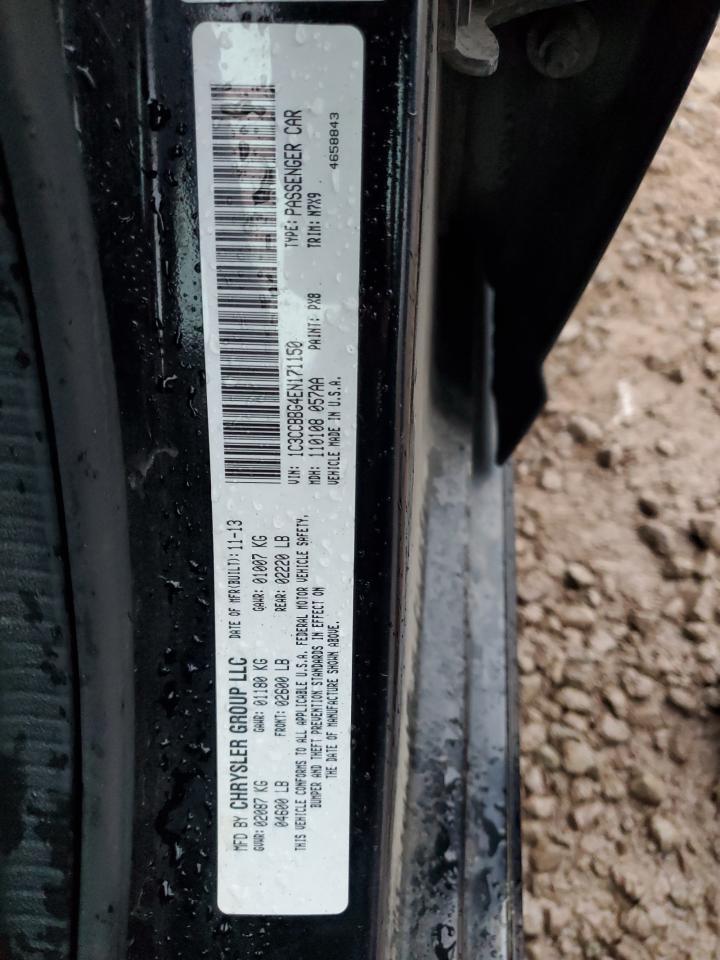 2014 Chrysler 200 Touring VIN: 1C3CCBBG4EN171150 Lot: 91454875