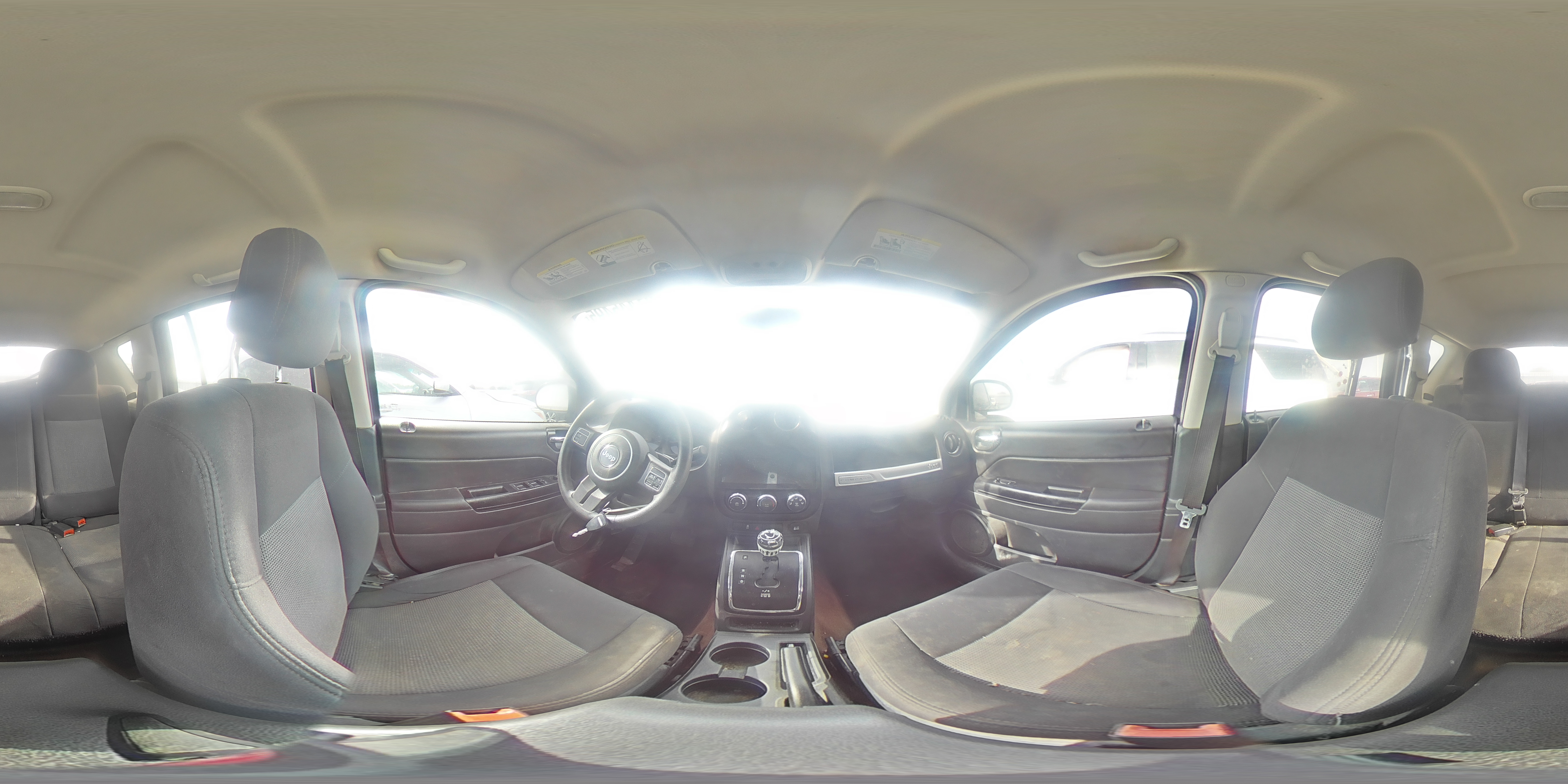 2014 Jeep Compass Sport VIN: 1C4NJCBA0ED666835 Lot: 91445495