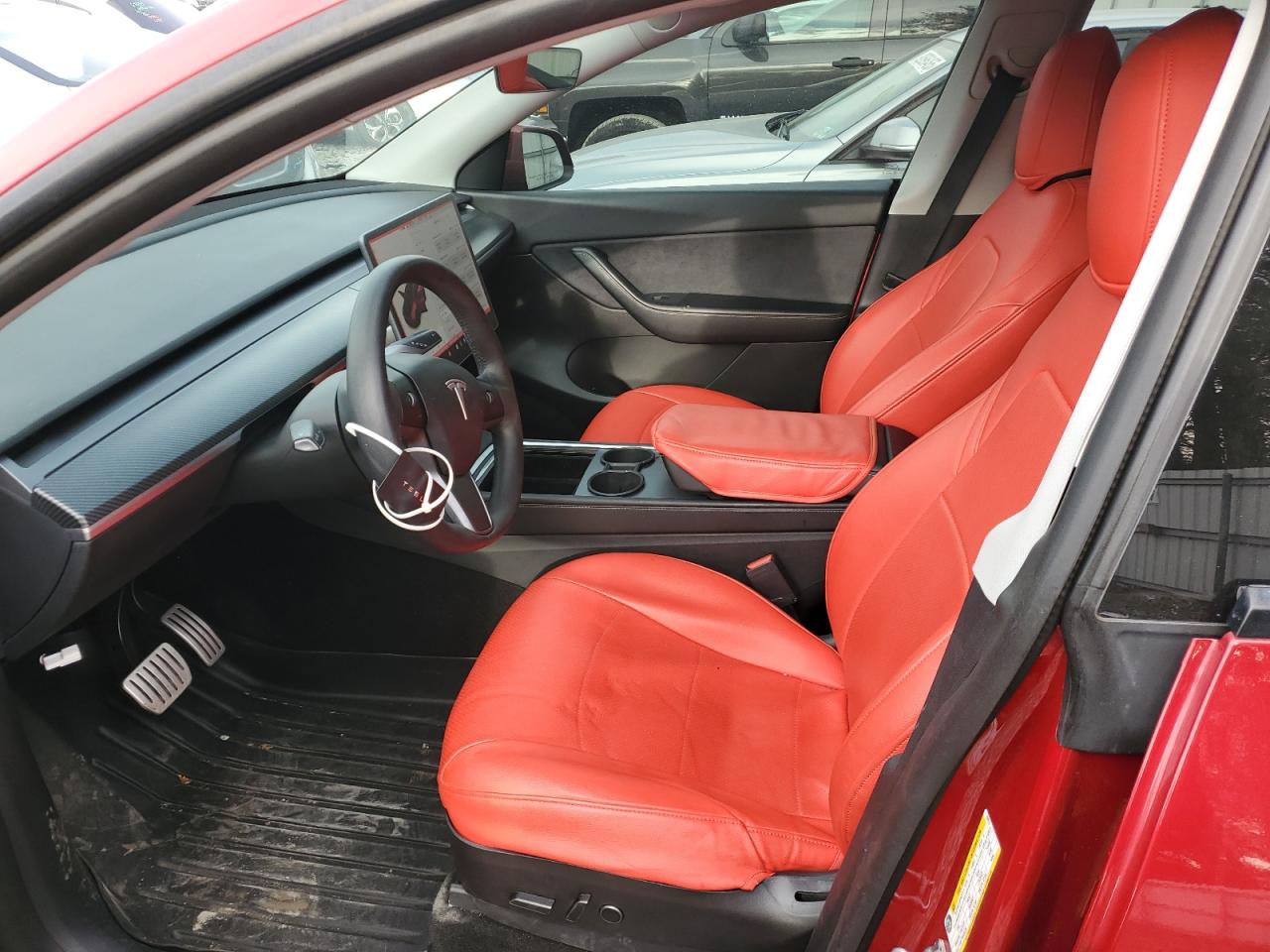 2021 Tesla Model Y VIN: 5YJYGDEF4MF209915 Lot: 91741565