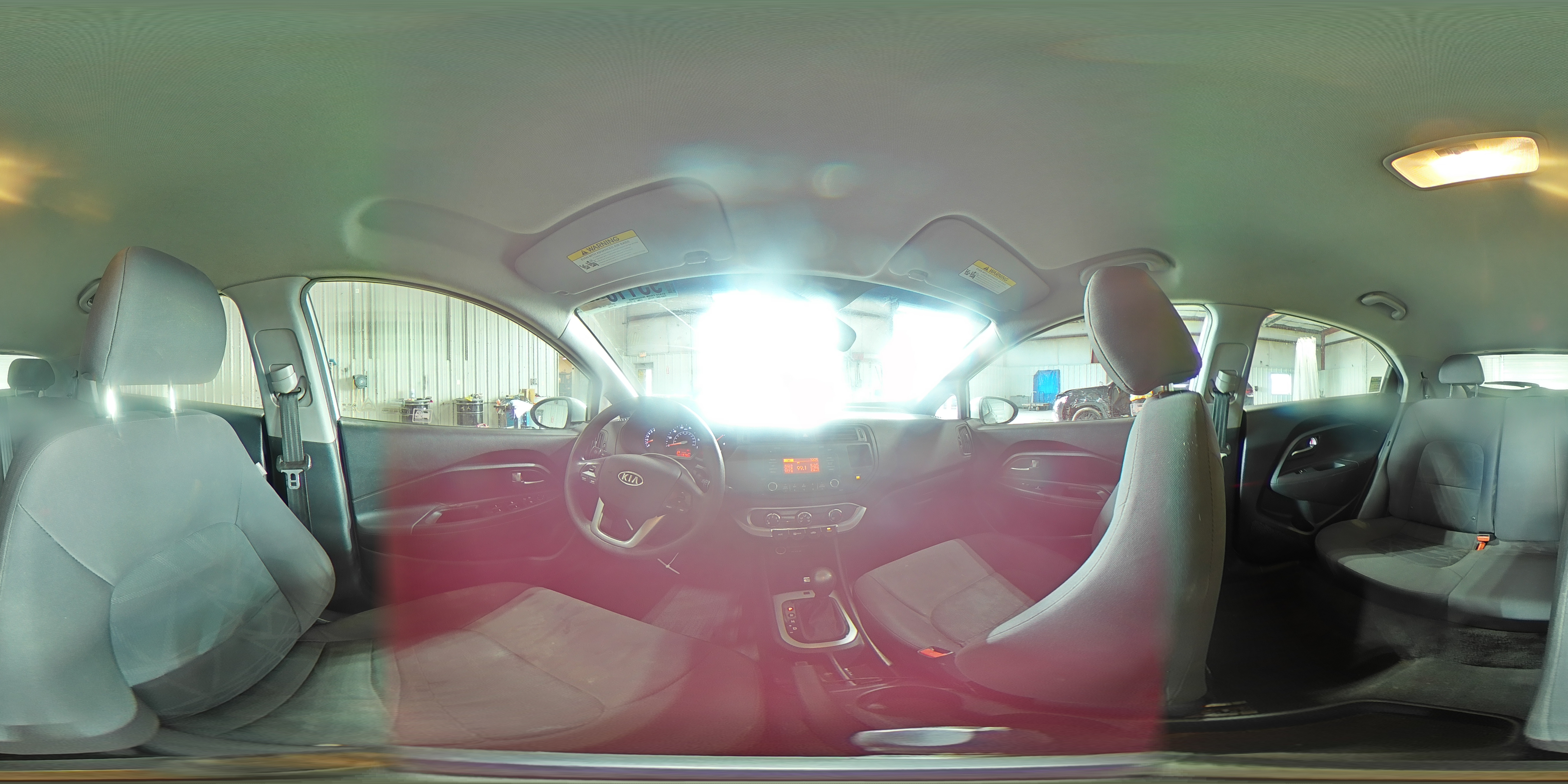 2012 Kia Rio Lx VIN: KNADM5A36C6019596 Lot: 93110325