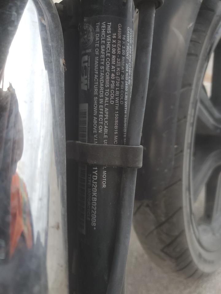 2019 Harley-Davidson Flsl VIN: 1HD1YDJ20KB022008 Lot: 91772275