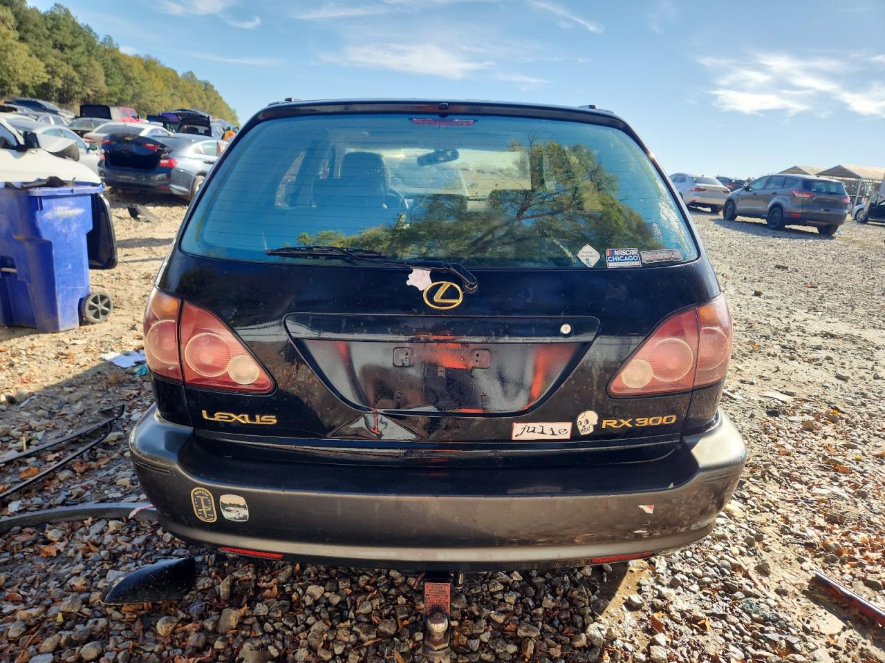 1999 Lexus Rx 300 VIN: JT6HF10U5X0026735 Lot: 92407275