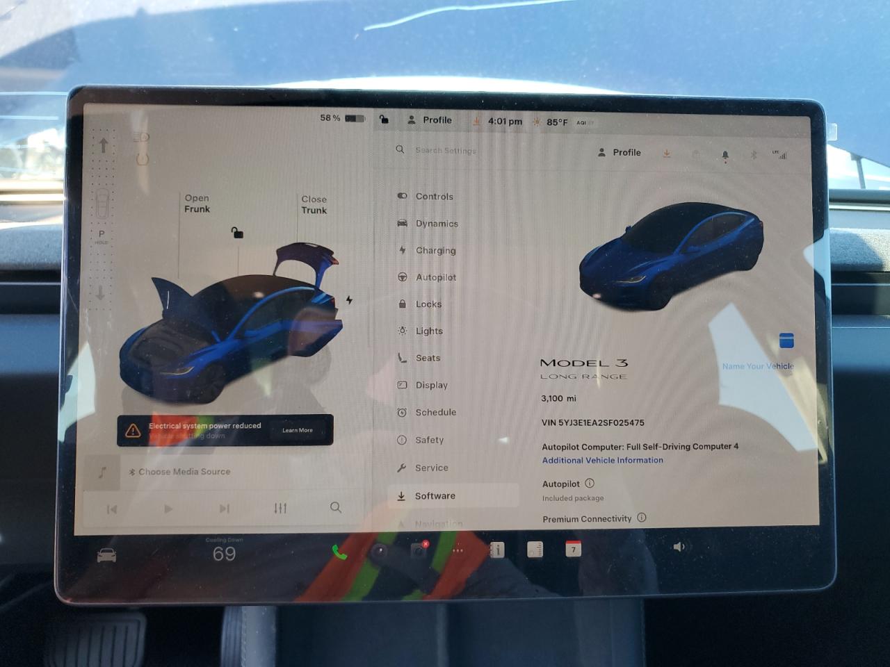 2025 Tesla Model 3 VIN: 5YJ3E1EA2SF025475 Lot: 91488455