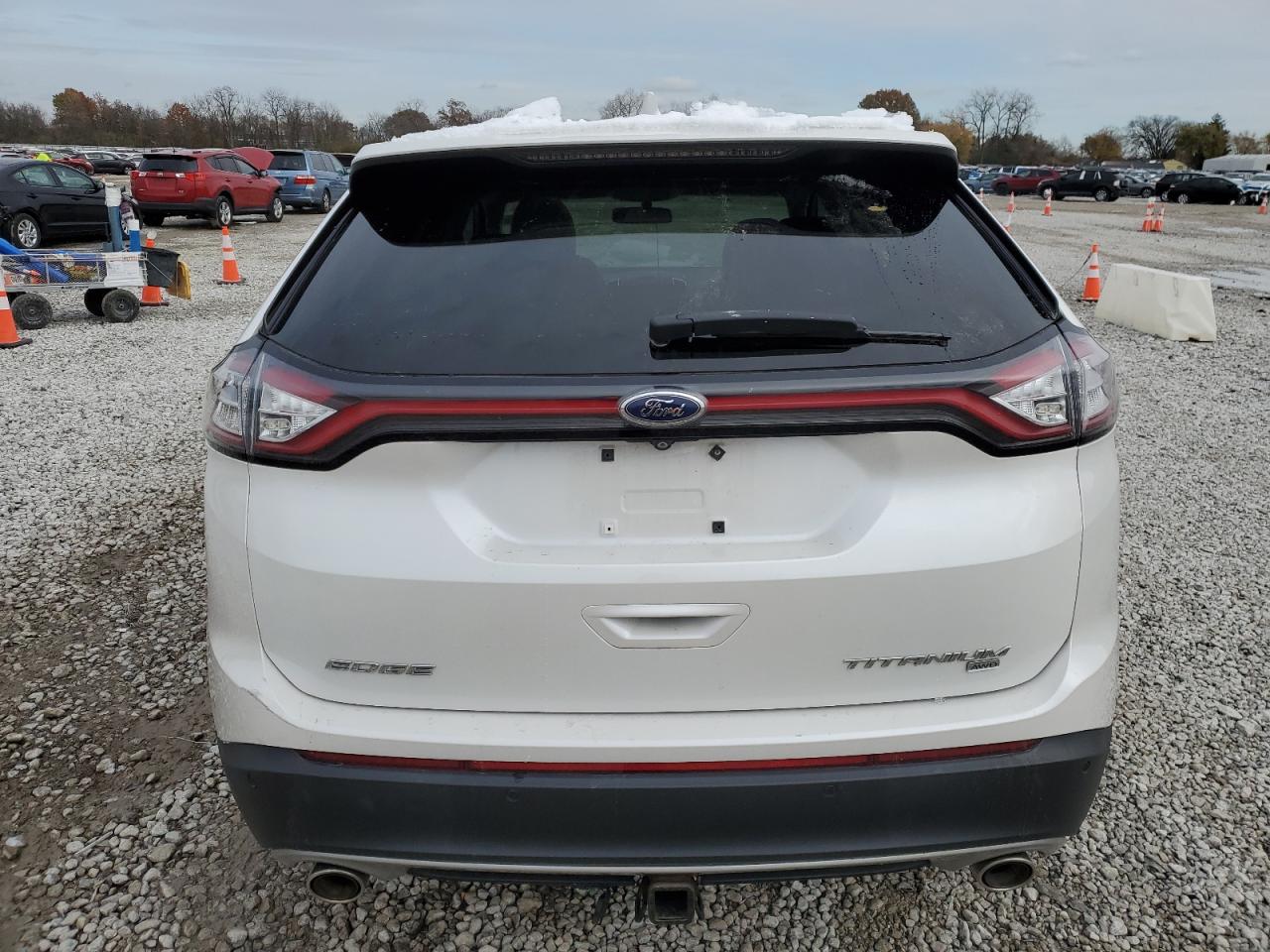 2015 Ford Edge Titanium VIN: 2FMTK4K8XFBB25916 Lot: 92054455