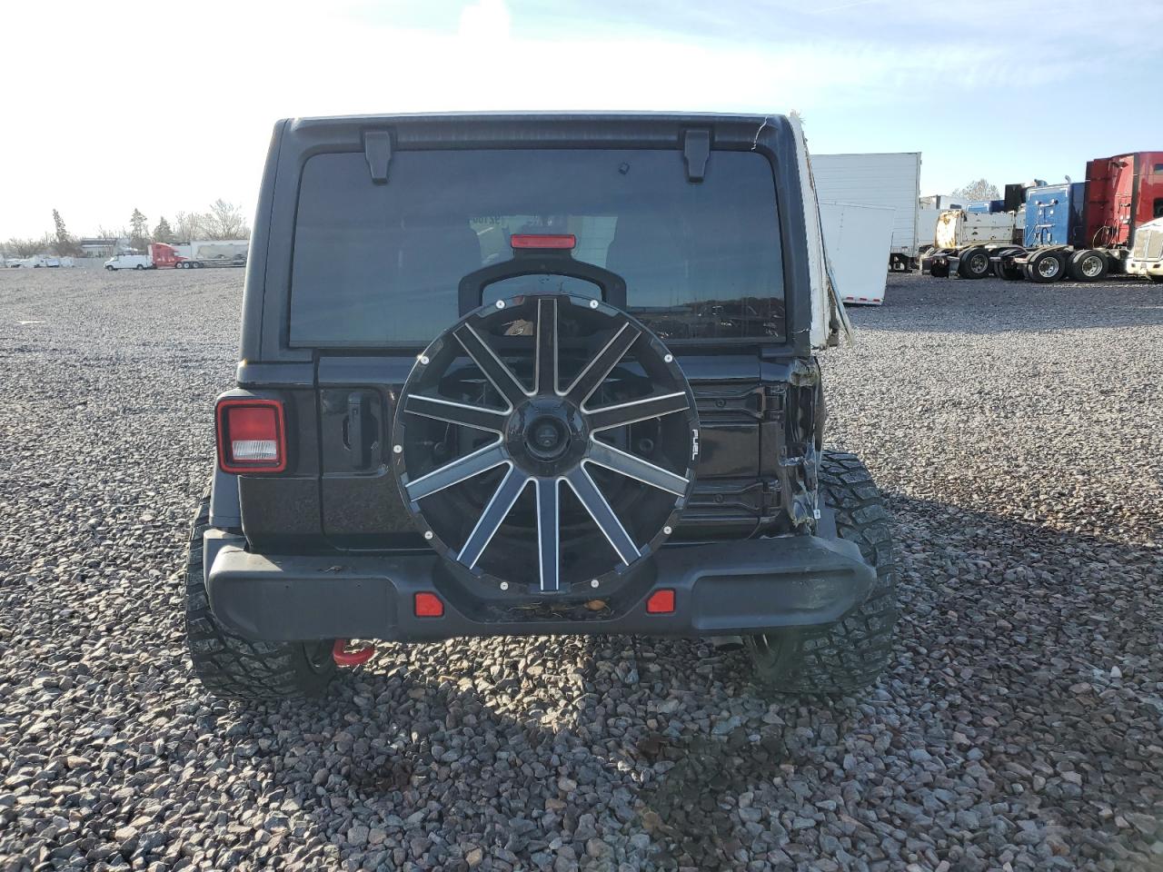 2021 Jeep Wrangler Unlimited Rubicon VIN: 1C4HJXFN2MW796118 Lot: 92186475