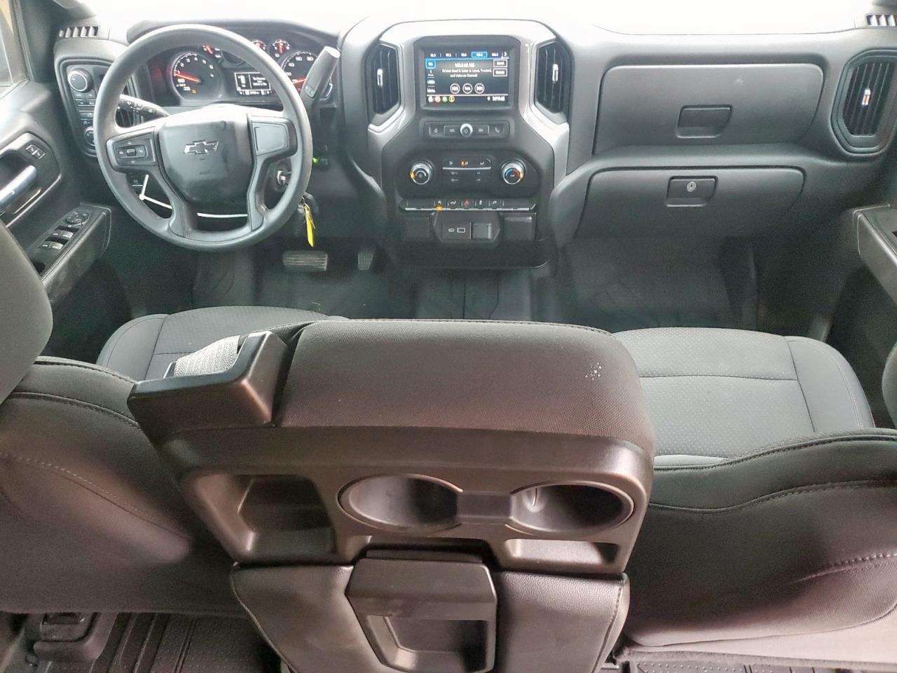 2021 Chevrolet Silverado K1500 Custom VIN: 3GCPYBEK3MG406319 Lot: 93234965