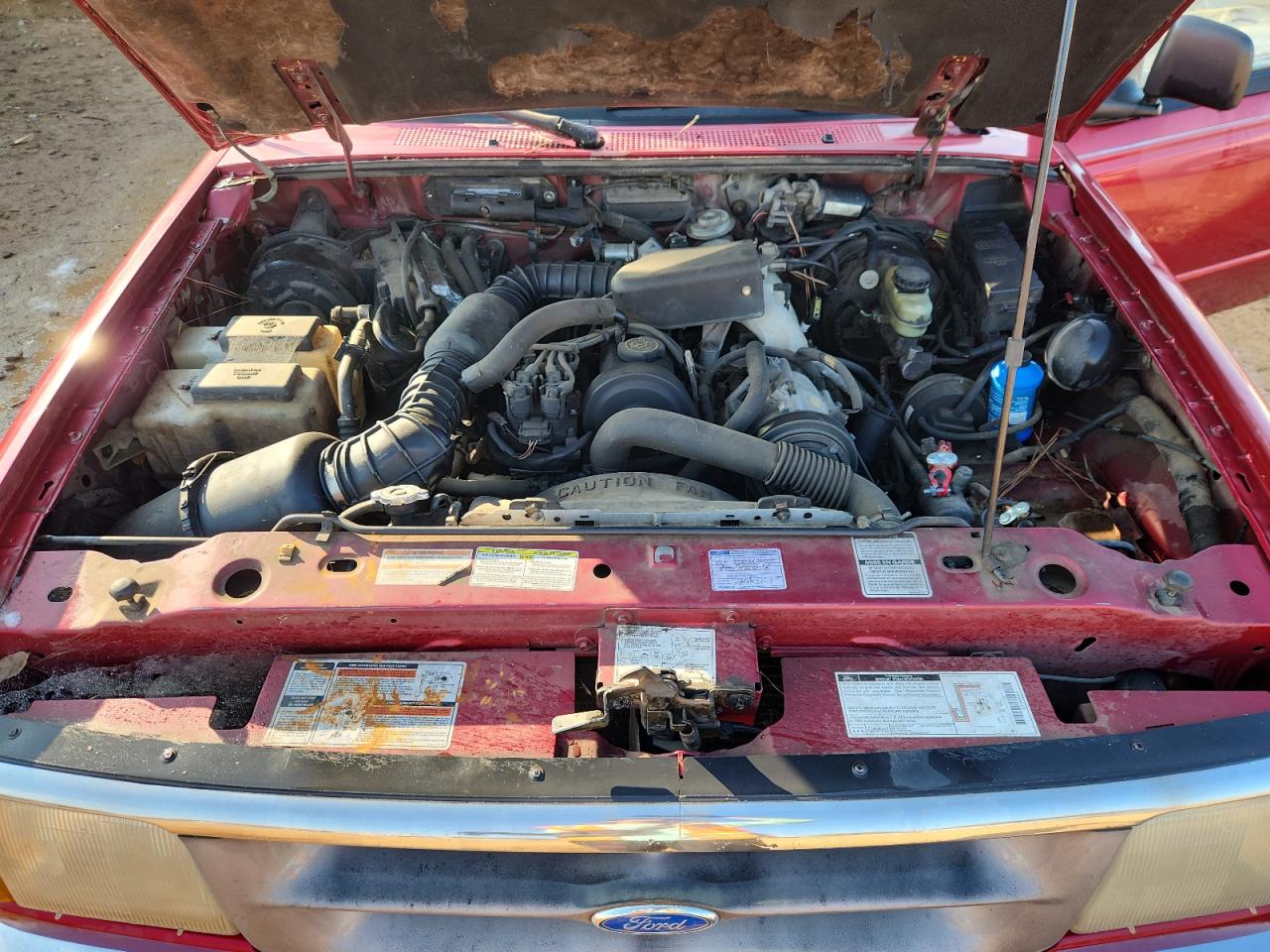 1995 Ford Ranger VIN: 1FTCR10A7STA43480 Lot: 92124445