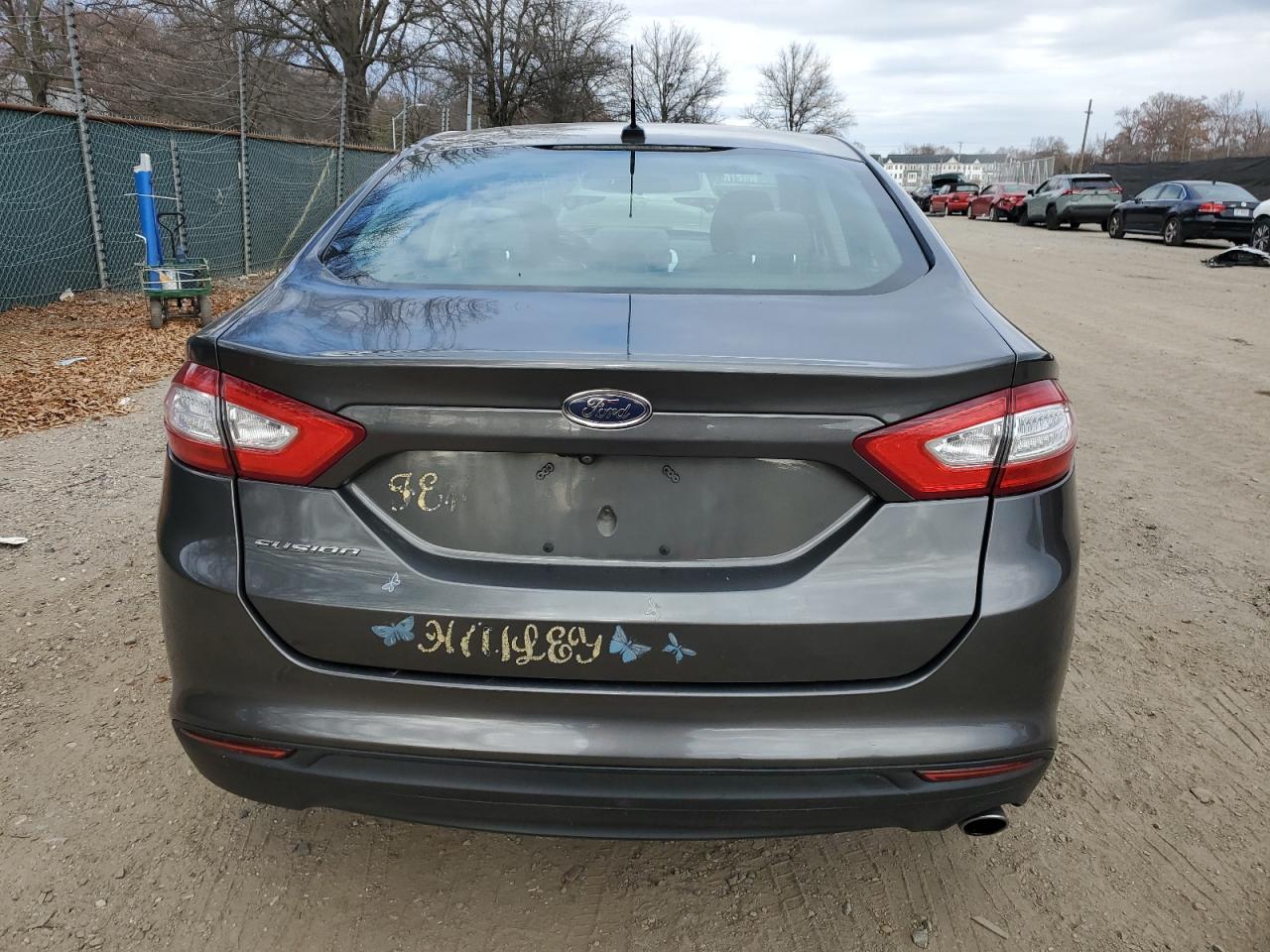 2016 Ford Fusion S VIN: 3FA6P0G78GR318747 Lot: 93158745