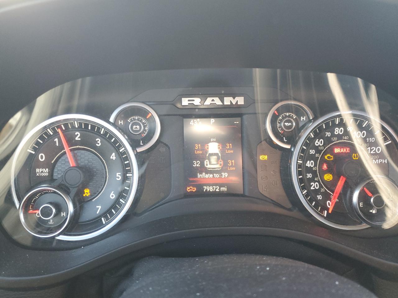 2019 Ram 1500 Big Horn/Lone Star VIN: 1C6RREFGXKN641877 Lot: 90816215