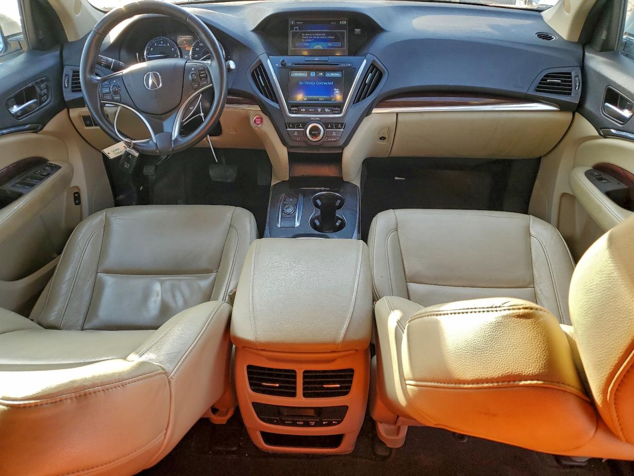 2016 Acura Mdx Technology VIN: 5FRYD3H44GB008077 Lot: 92930485