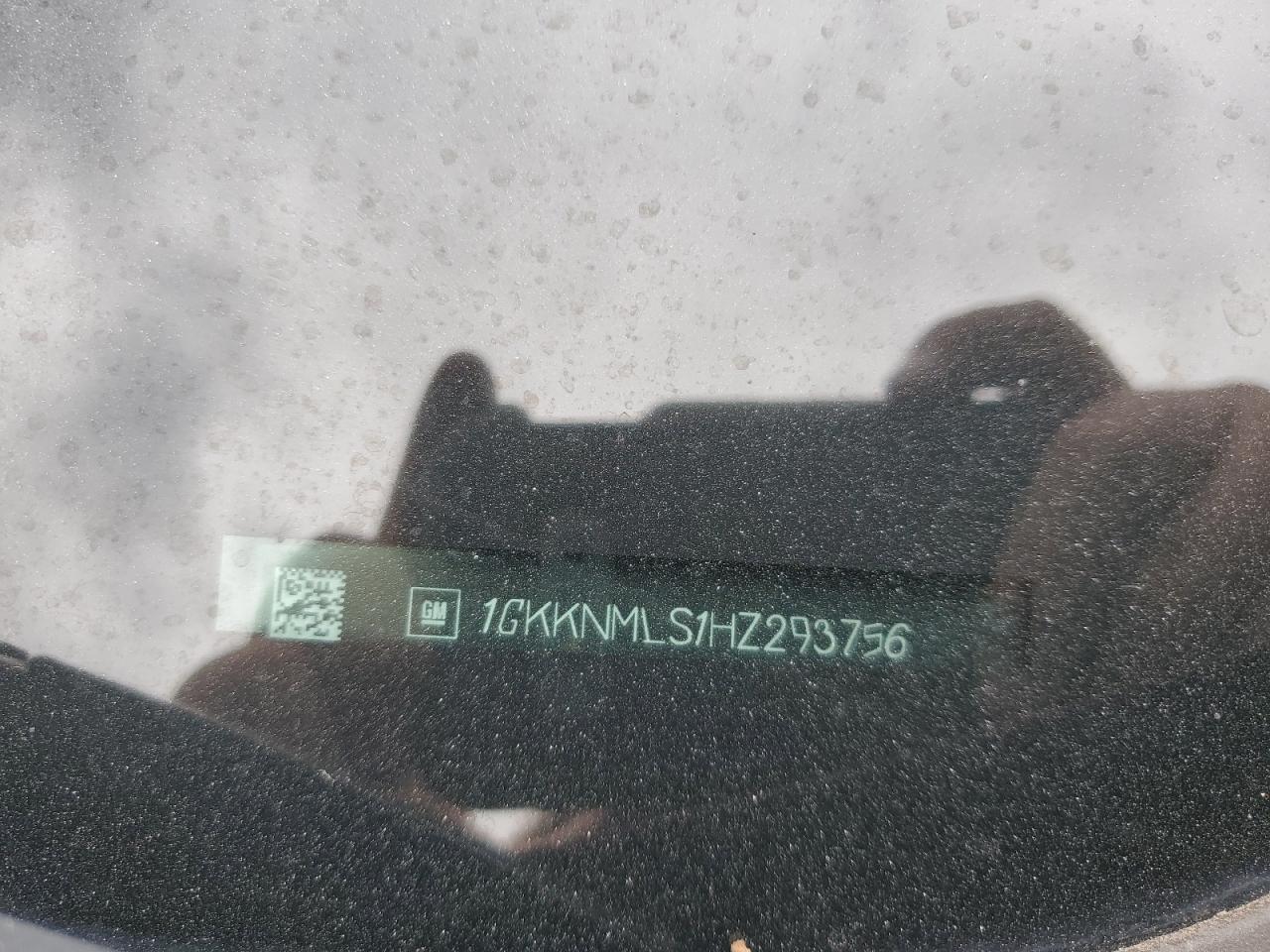 2017 GMC Acadia Slt-1 VIN: 1GKKNMLS1HZ293756 Lot: 91797355