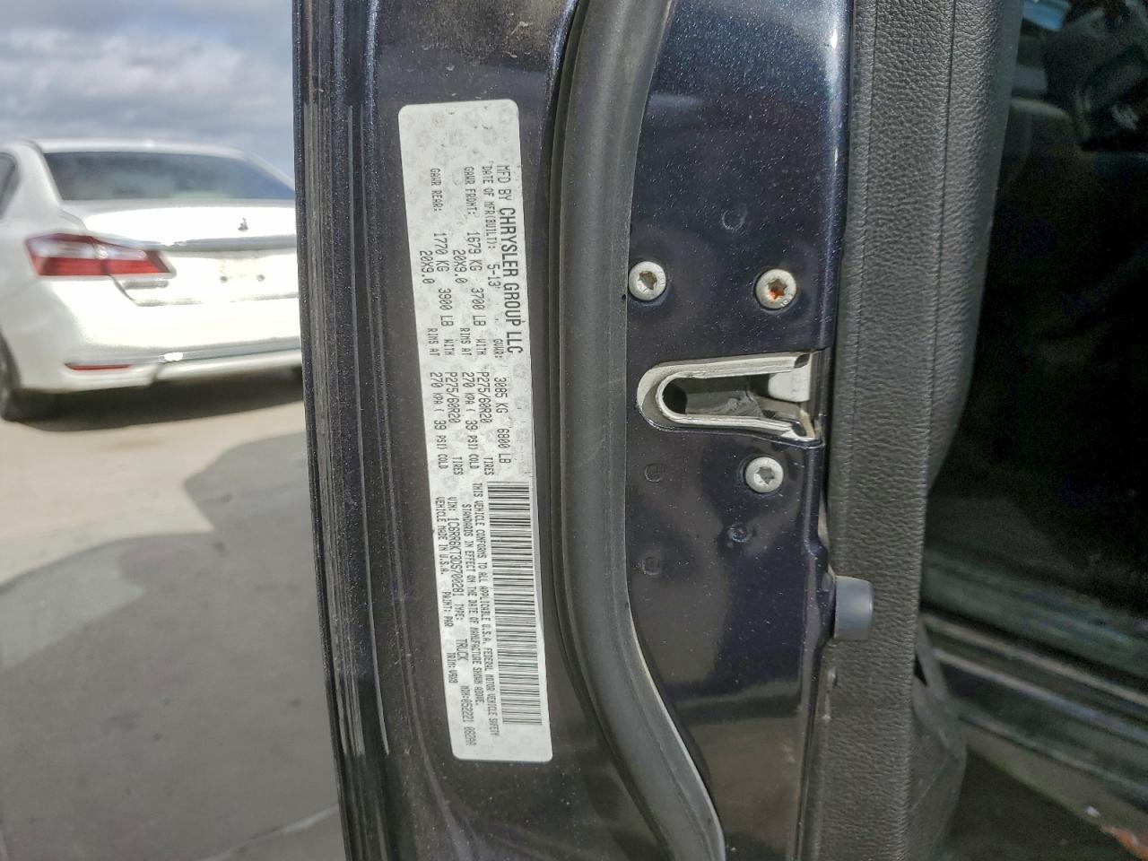 2013 Ram 1500 St VIN: 1C6RR6KT3DS700281 Lot: 92303815