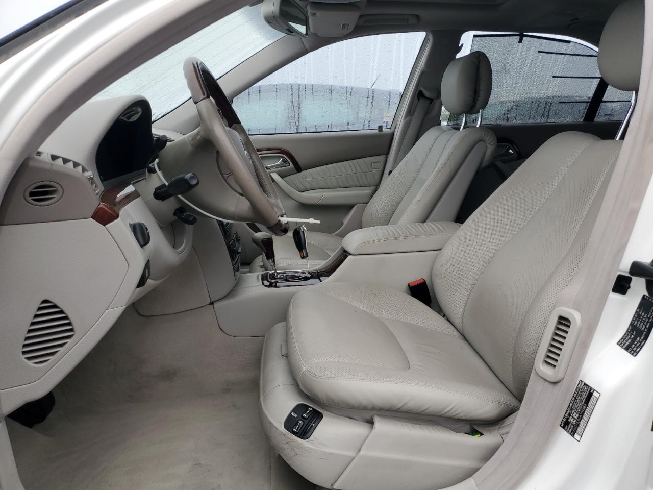 2001 Mercedes-Benz S 500 VIN: WDBNG75J81A159886 Lot: 92846155