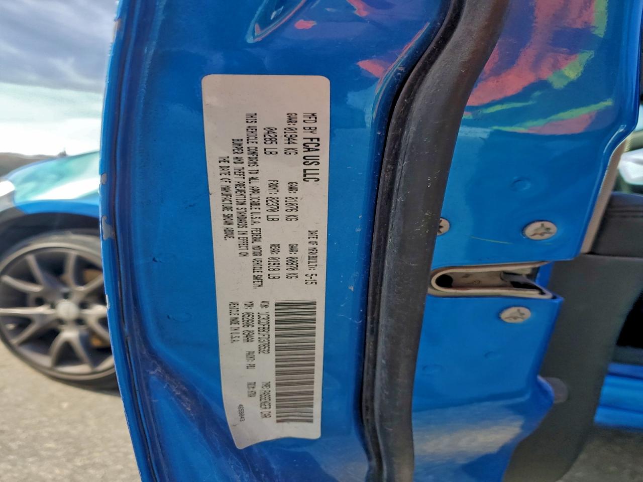 2015 Dodge Dart Sxt VIN: 1C3CDFBB1FD378532 Lot: 94463185