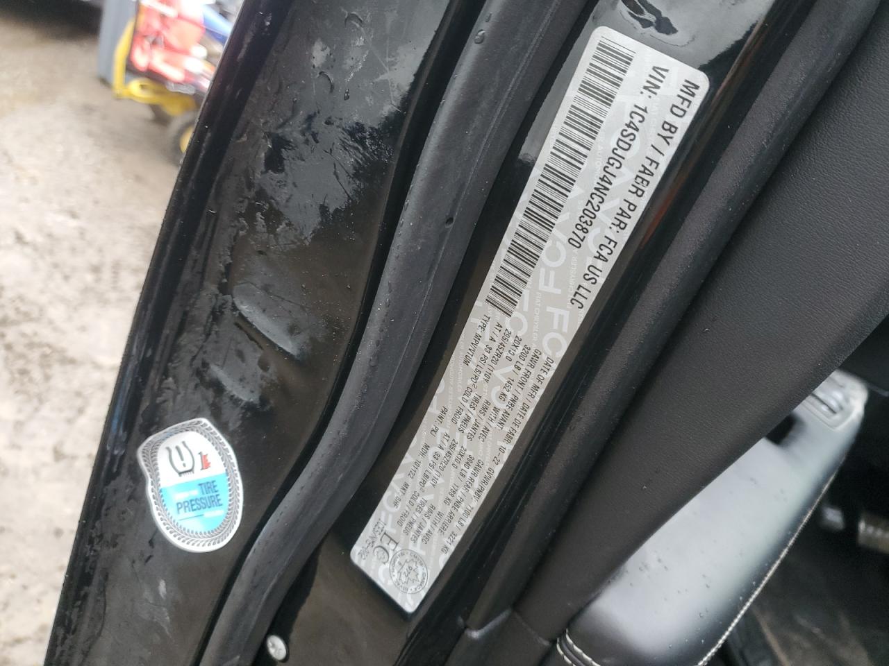 2022 Dodge Durango Srt 392 VIN: 1C4SDJGJ4NC203870 Lot: 84882575