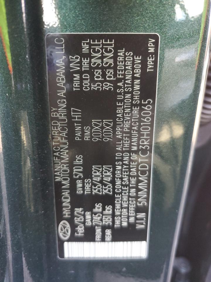 2024 Genesis Gv70 Base VIN: 5NMMCDTC3RH016065 Lot: 93022715