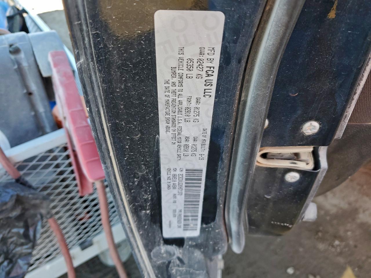 2019 Dodge Charger Sxt VIN: 2C3CDXJG2KH671372 Lot: 94094665