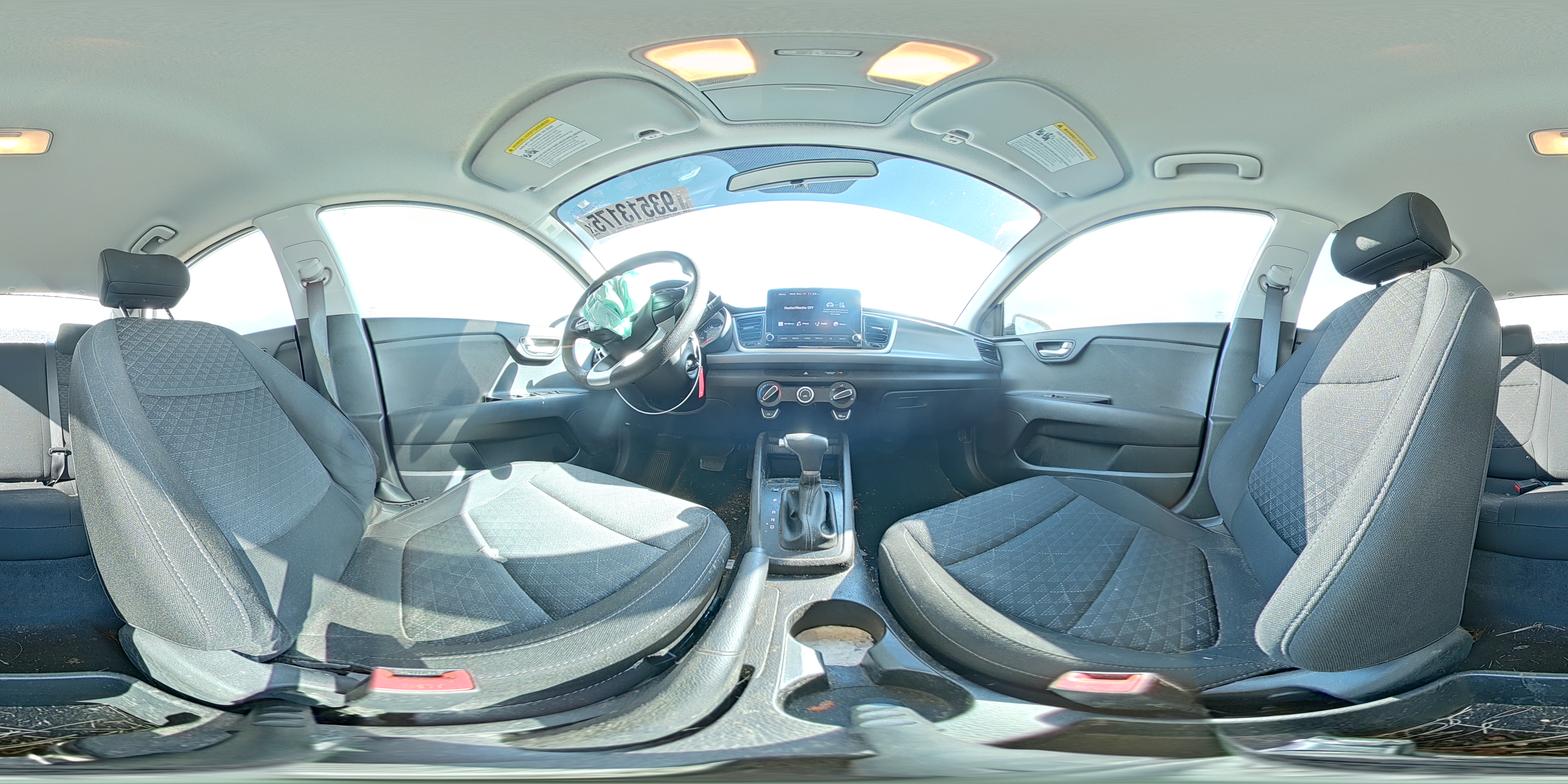 2023 Kia Rio Lx VIN: 3KPA24ADXPE561833 Lot: 93513175