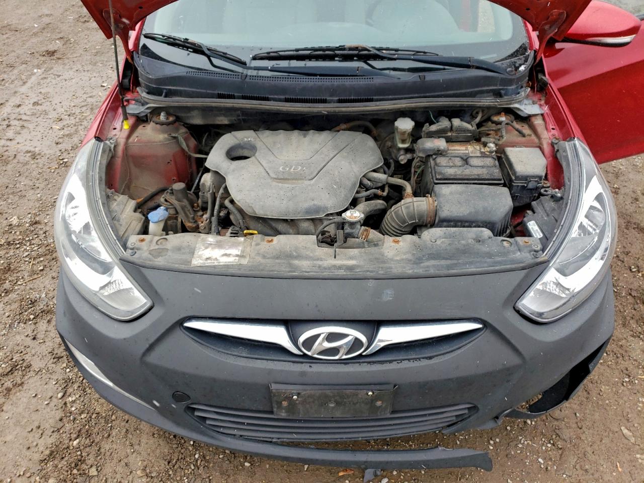 2012 Hyundai Accent Gls VIN: KMHCU4AE4CU125210 Lot: 94740805