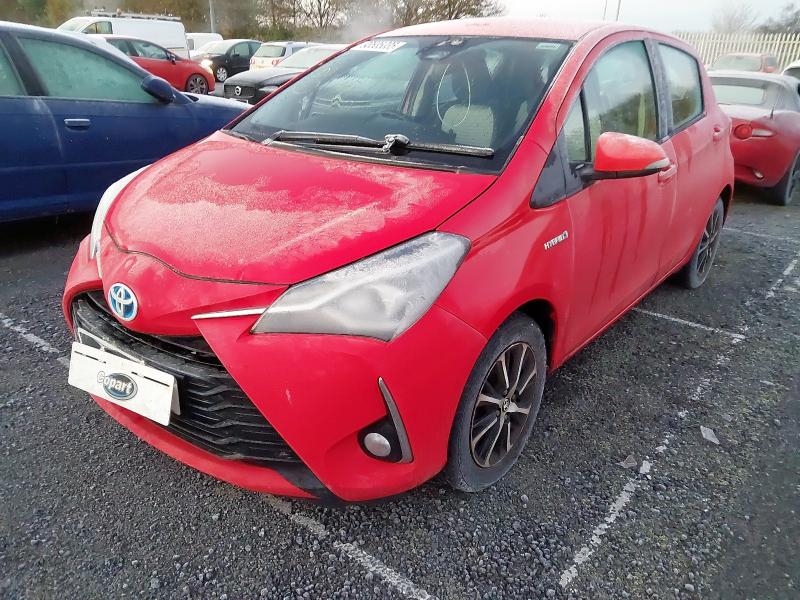 2018 TOYOTA YARIS 1.5 HYBRID ICON TECH 5DR CVT for sale at Copart SANDTOFT