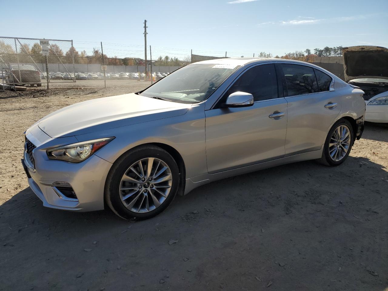2018 Infiniti Q50 Luxe VIN: JN1EV7AP5JM356565 Lot: 90582795