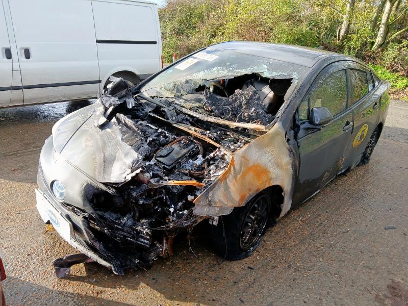 2018 TOYOTA PRIUS HYBRID  for sale at Copart SANDWICH