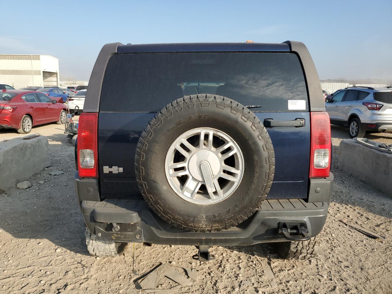 2007 Hummer H3 VIN: 5GTDN13E778212687 Lot: 92744285