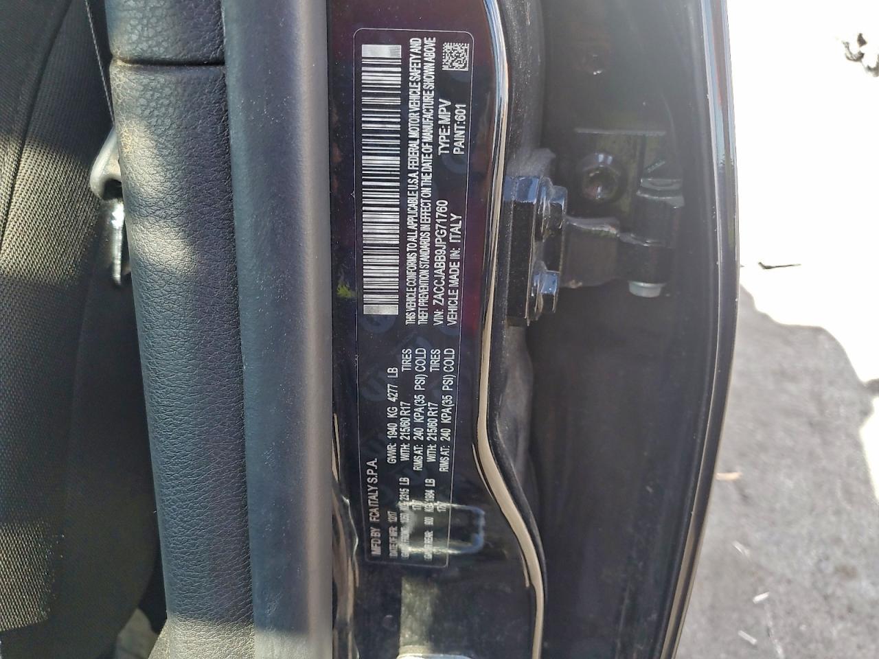 2018 Jeep Renegade Latitude VIN: ZACCJABB9JPG71760 Lot: 94273625