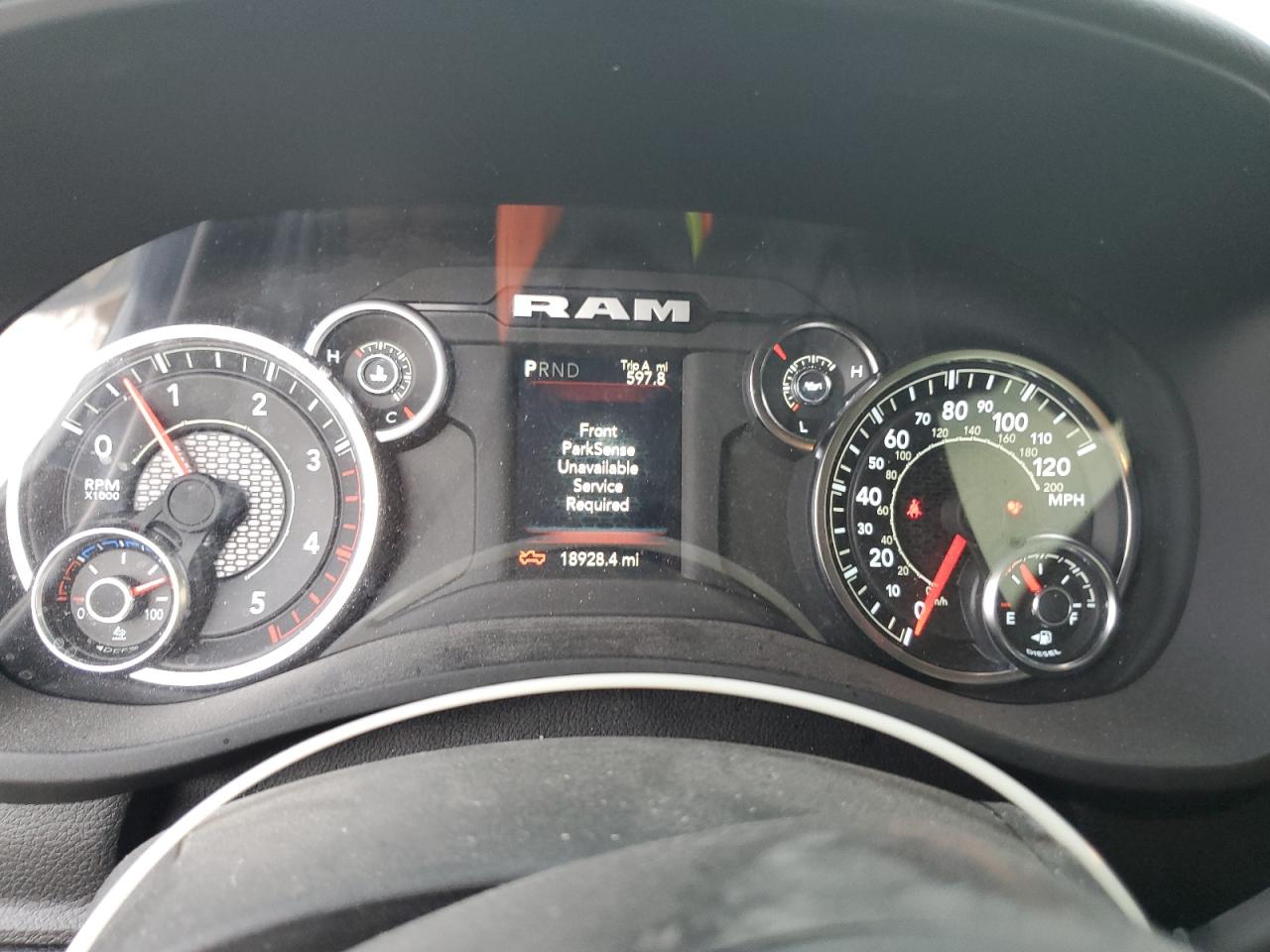 2024 Ram 2500 Big Horn VIN: 3C6UR5DL6RG388473 Lot: 93028535