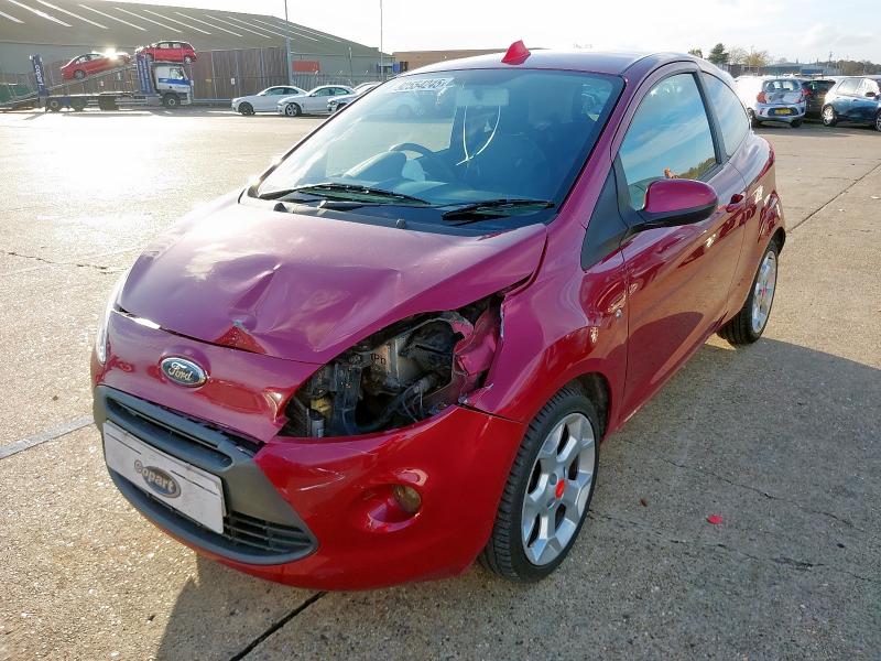 2009 FORD KA 1.2 ZETEC 3DR for sale at Copart NEWBURY