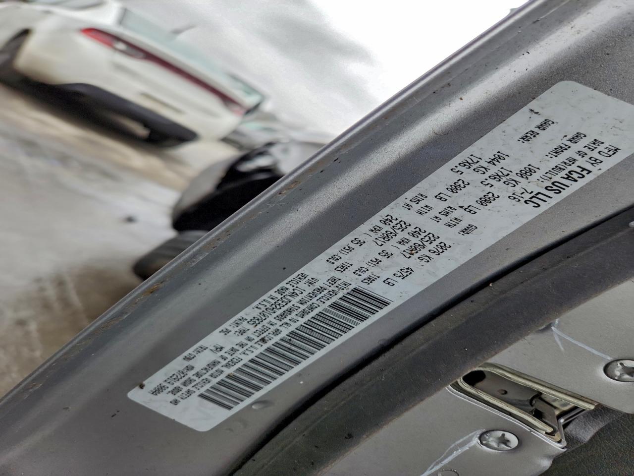 2017 Jeep Compass Latitude VIN: 1C4NJDEB2HD107835 Lot: 93828205