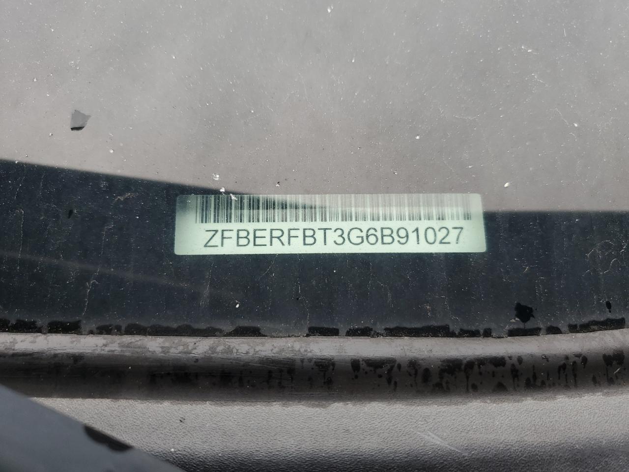 2016 Ram Promaster City Utility / Service Van VIN: ZFBERFBT3G6B91027 Lot: 90998215