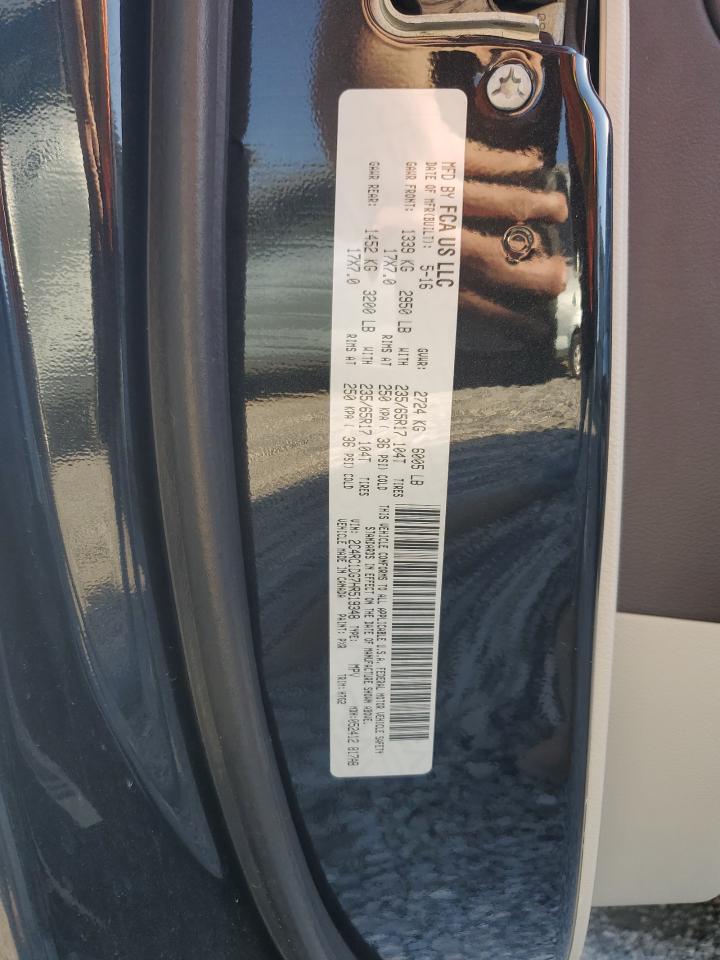 2017 Chrysler Pacifica Touring VIN: 2C4RC1DG7HR519348 Lot: 91011005