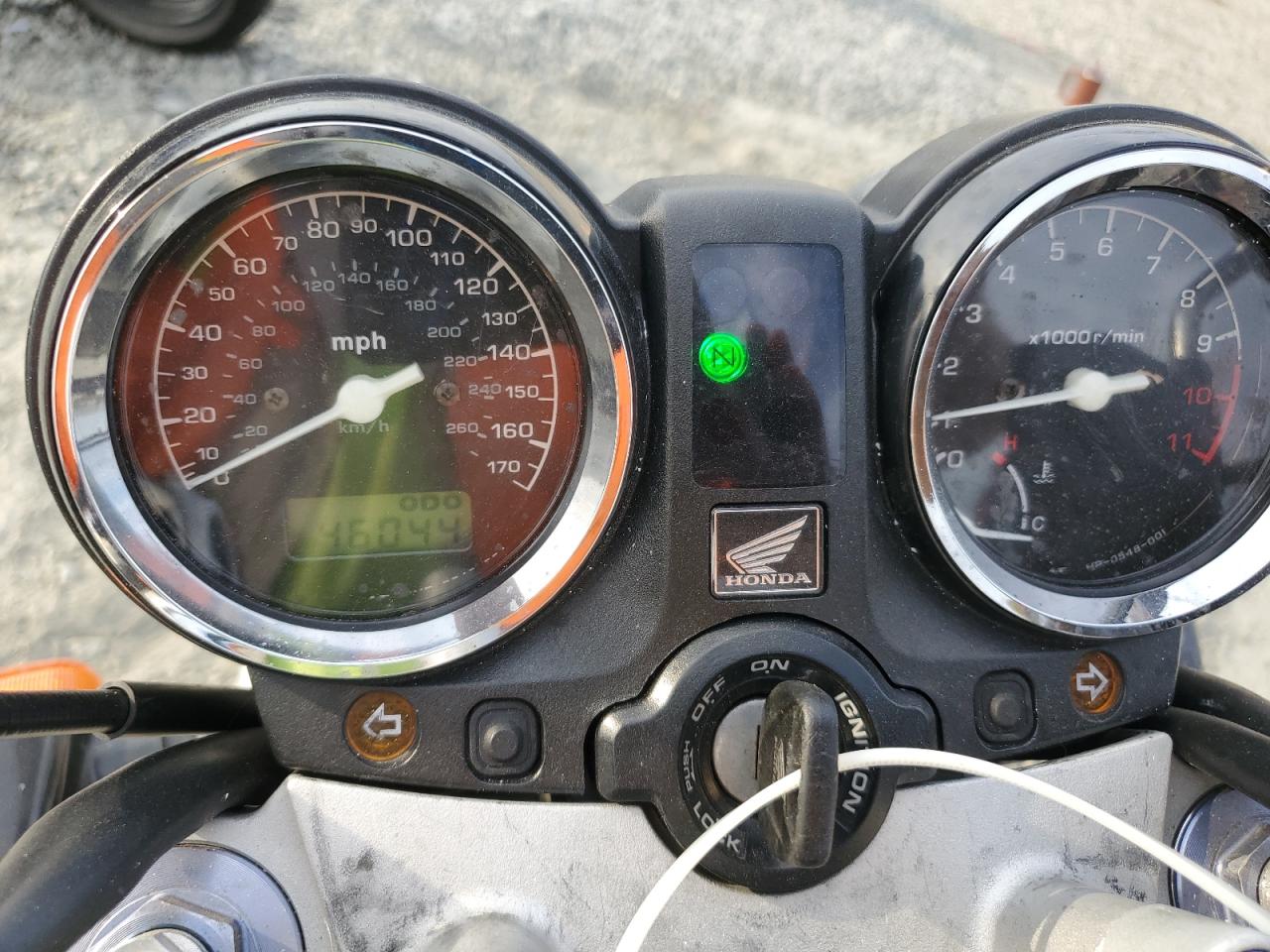 2005 Honda Cb900 F VIN: JH2SC48075M300265 Lot: 93709625