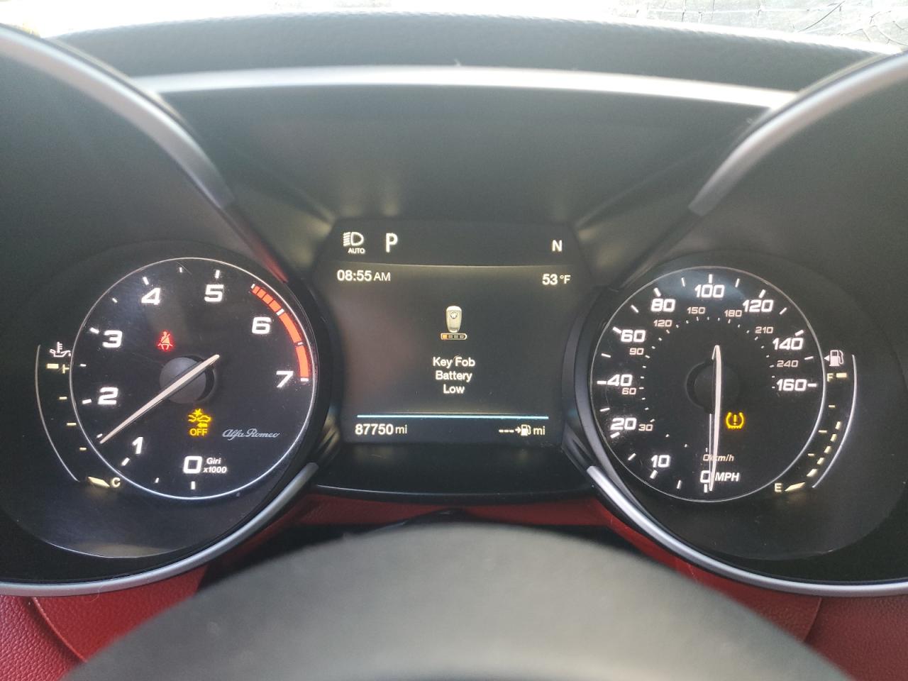 2018 Alfa Romeo Giulia Ti Q4 VIN: ZARFAEEN8J7597325 Lot: 91637325