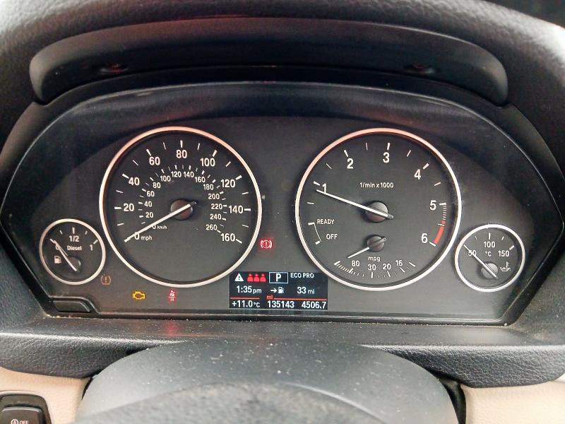 2016 BMW 3 SERIES 320D EFFICIENTDYNAMICS PLUS 4DR STEP AUTO