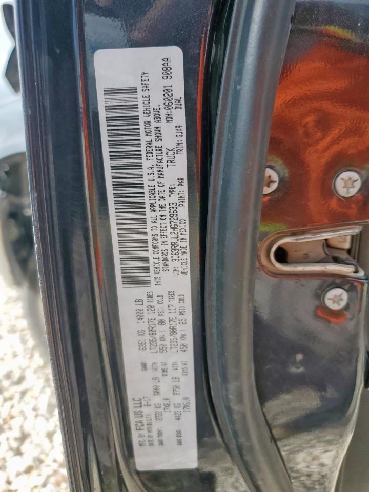 2017 Ram 3500 Laramie VIN: 3C63RRJL2HG729633 Lot: 92225565