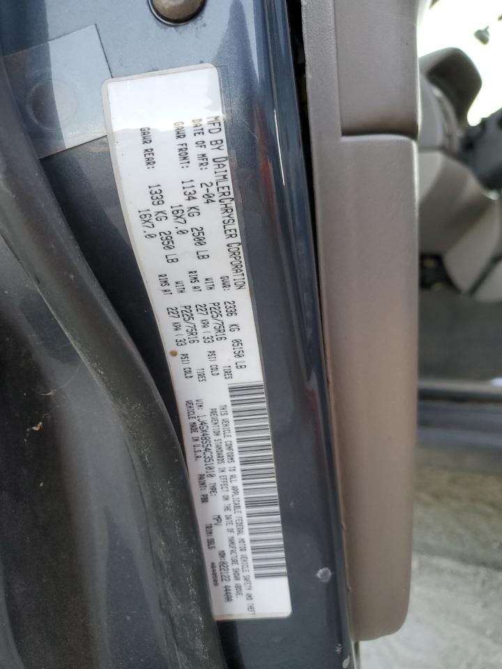 2004 Jeep Grand Cherokee Laredo VIN: 1J4GX48S54C351010 Lot: 90953295