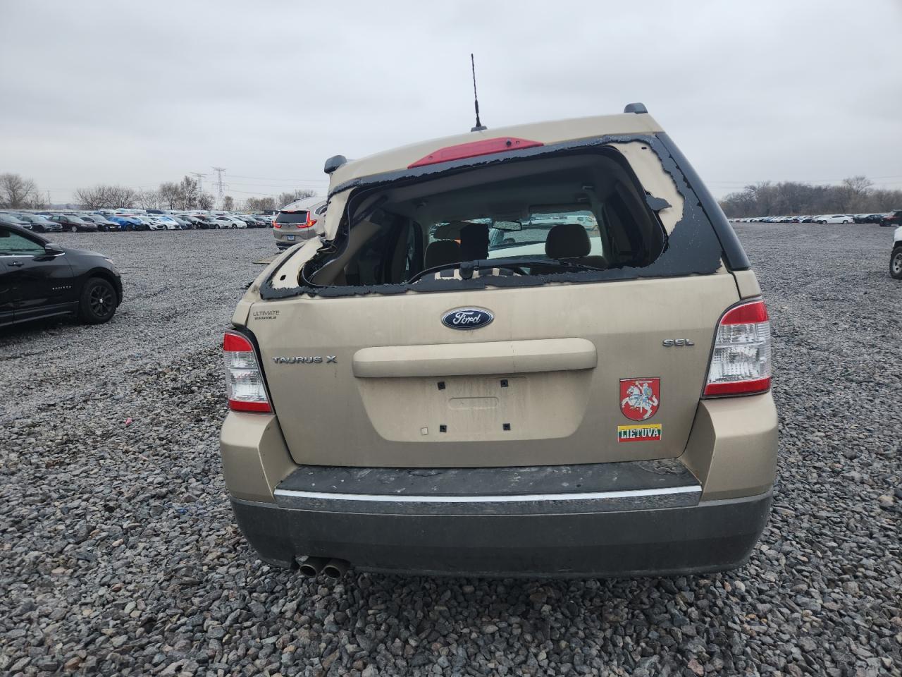 2008 Ford Taurus X Sel VIN: 1FMDK02W78GA29877 Lot: 93722725