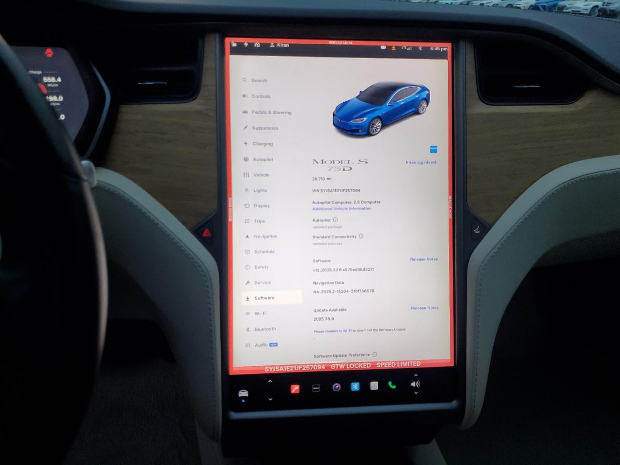 2018 Tesla Model S VIN: 5YJSA1E21JF257094 Lot: 91461815