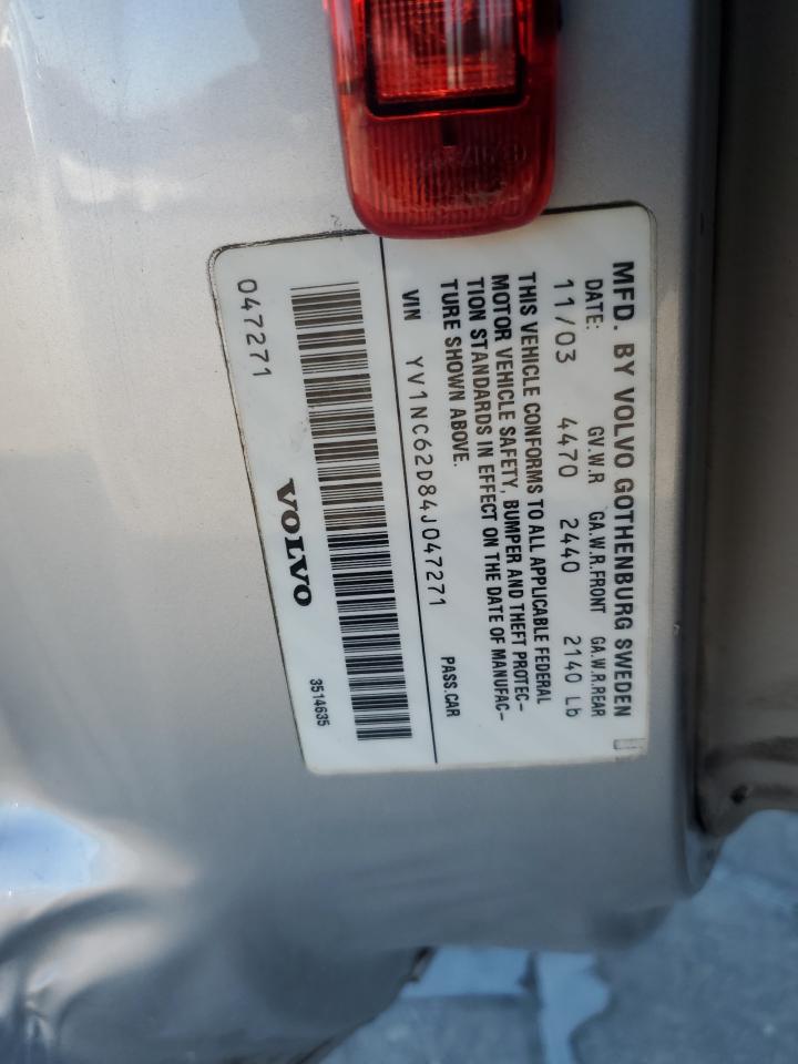 2004 Volvo C70 Hpt VIN: YV1NC62D84J047271 Lot: 93058155