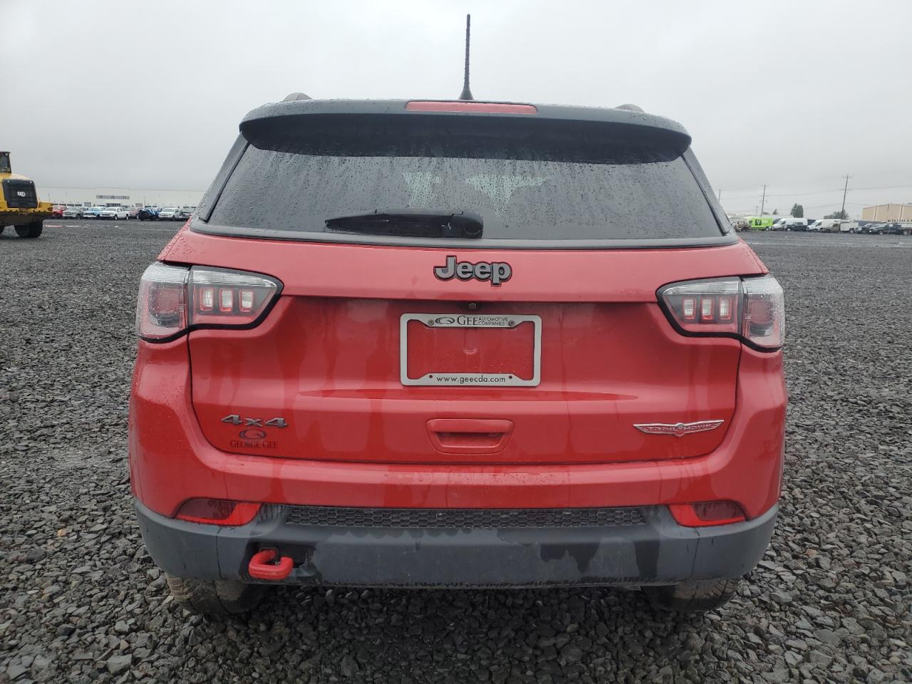2018 Jeep Compass Trailhawk VIN: 3C4NJDDB8JT417439 Lot: 93317005