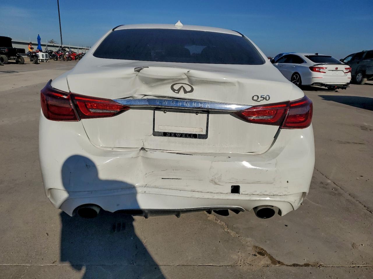 2019 Infiniti Q50 Pure VIN: JN1CV7AP9KM110059 Lot: 91108365
