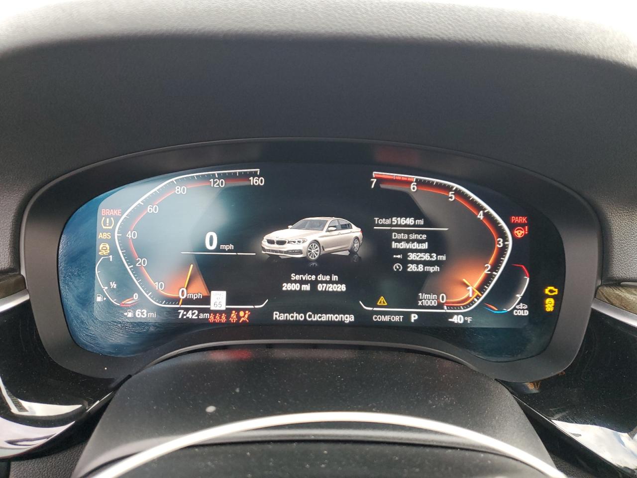 2020 BMW 530 I VIN: WBAJR3C08LWW80977 Lot: 93456105