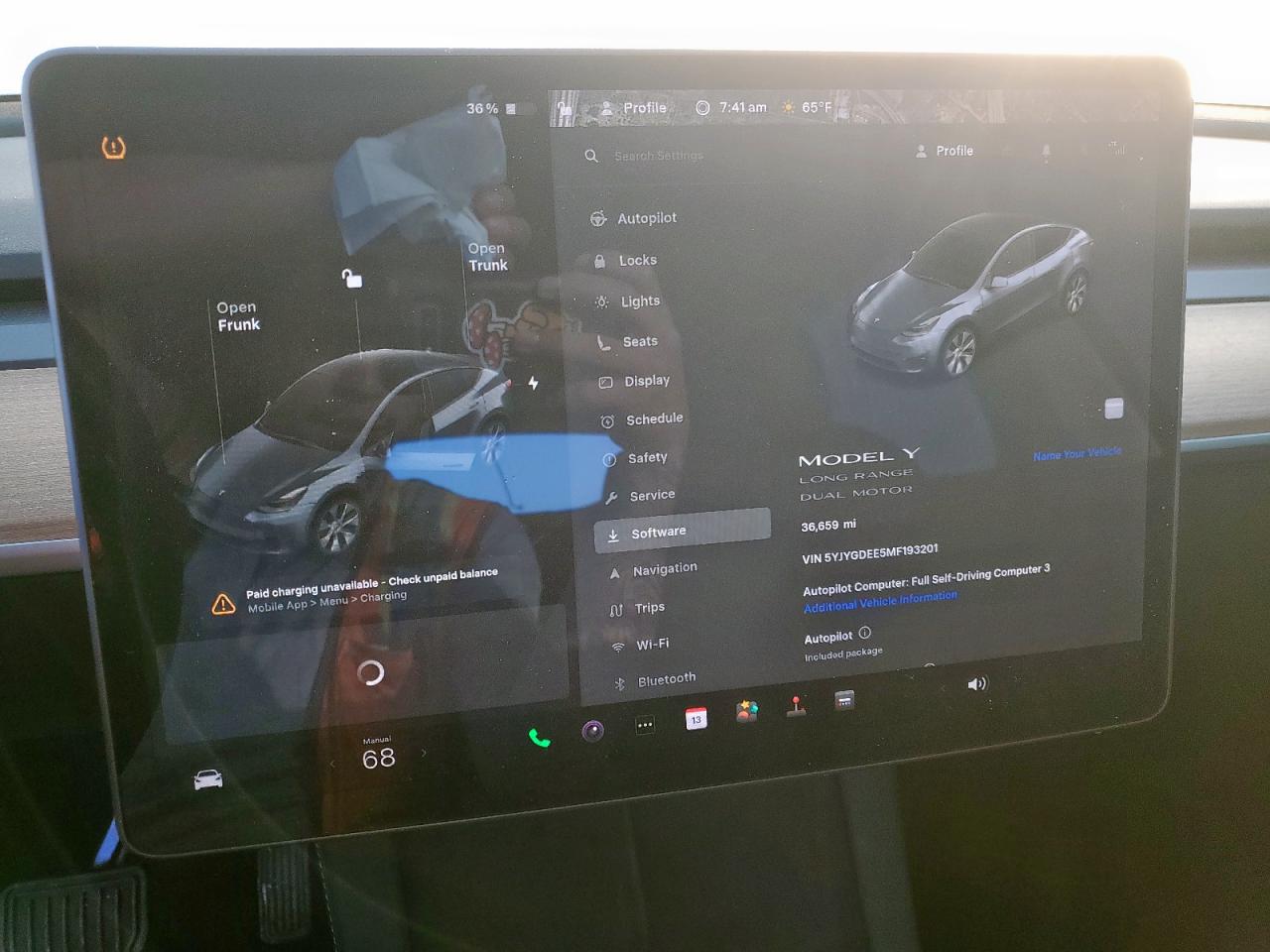 2021 Tesla Model Y VIN: 5YJYGDEE5MF193201 Lot: 92113995