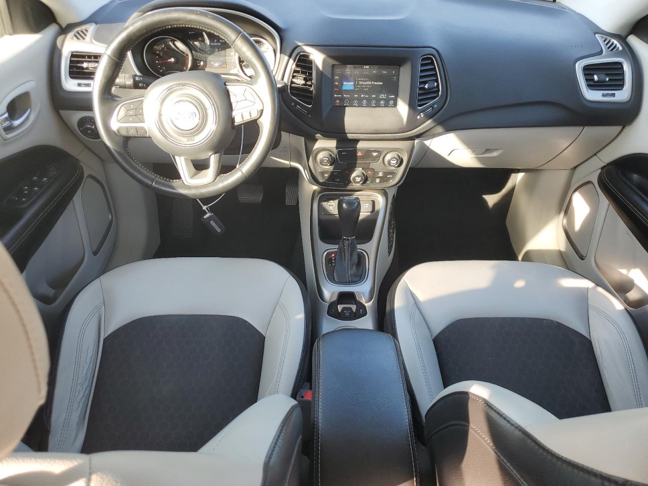 2019 Jeep Compass Latitude VIN: 3C4NJCBB3KT614937 Lot: 93606925