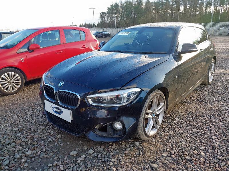 2016 BMW 1 SERIES 116D M SPORT 3DR STEP AUTO for sale at Copart EAST KILBRIDE