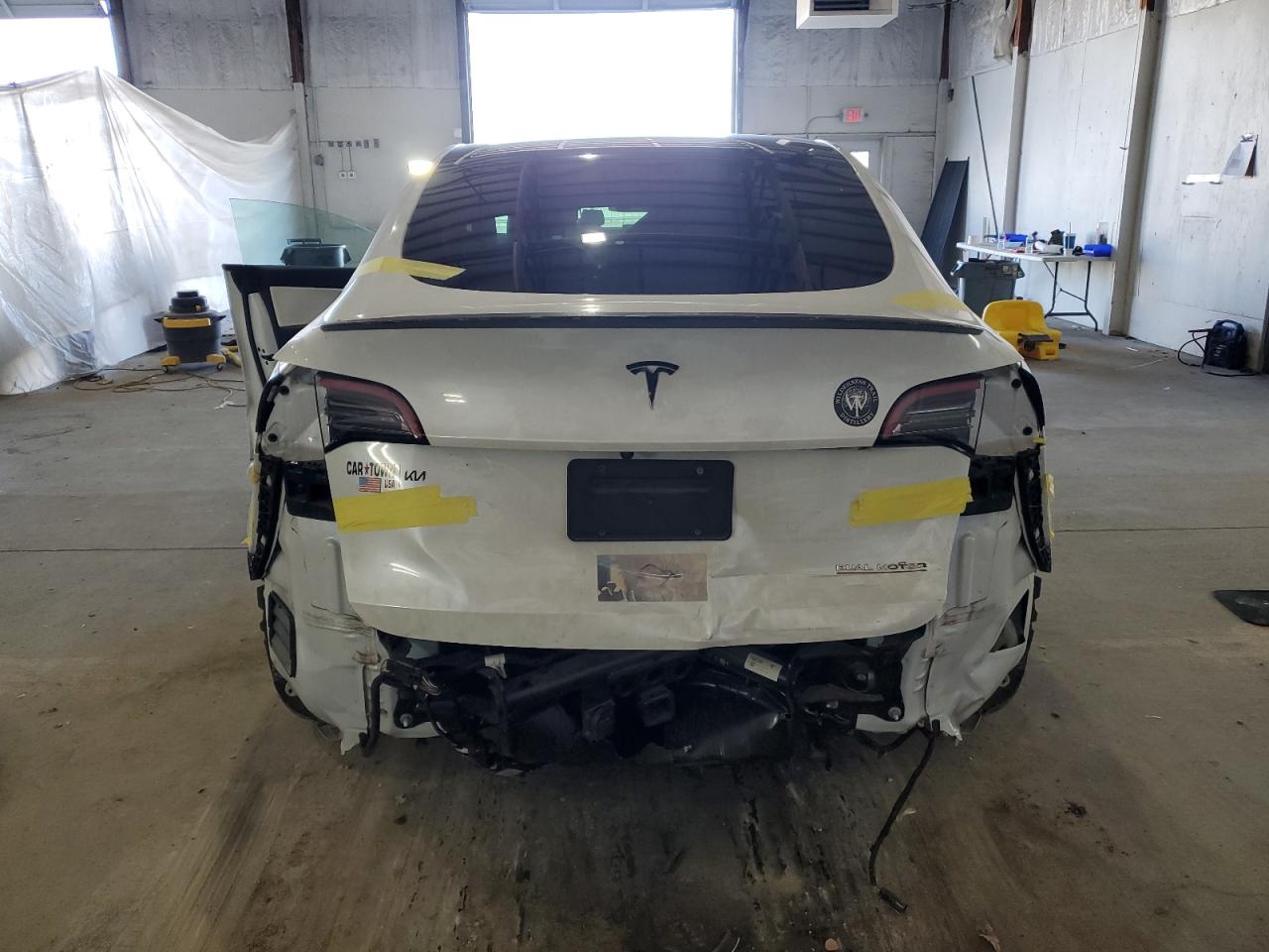 2021 Tesla Model Y VIN: 5YJYGDEF7MF266867 Lot: 92093205