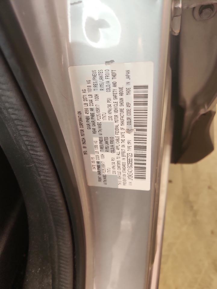 2016 Mazda Cx-5 Touring VIN: JM3KE4CY8G0666723 Lot: 90702165